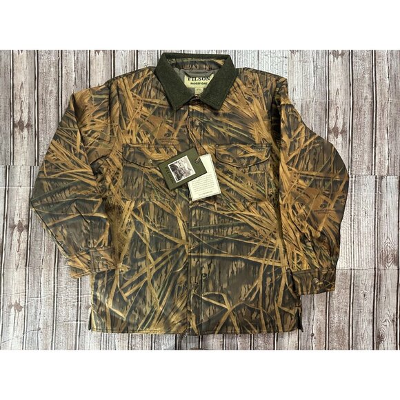 Filson x Mossy Oak Insulated Jac Shirt color Shadow Grass: Size S NWT mspr 295